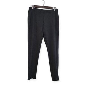 Courtenay Grey Pull On Pants Women’s M Textured Slim Fit